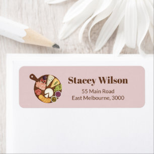 Bold Catering Return Address Label