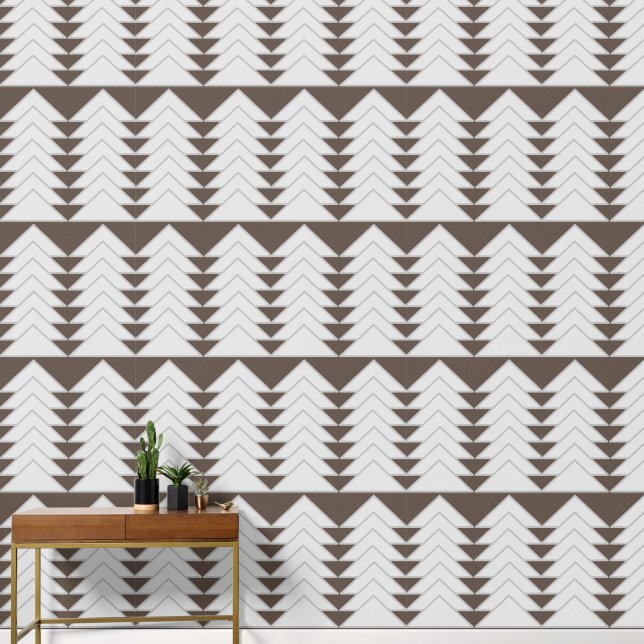 Bold chevron pattern  wallpaper (Hallway)