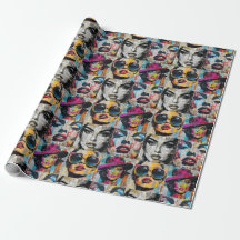 Bold & Chic Pop Art Wrapping Paper