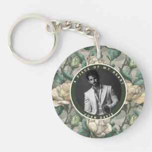 Bold Christmas Gifts For Boyfriend Custom Gardenia Key Ring