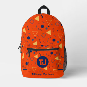 Bold Coach Monogrammed Backpack For Toddlers