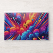 Bold Colorful Abstract Explosion