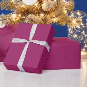 Bold Colour Block Wedding Invite – Magenta Wrapping Paper