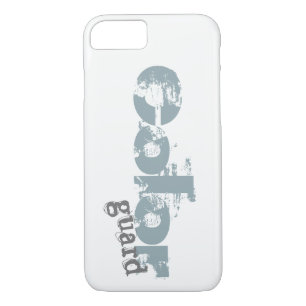Bold Colour Guard Typography Design iPhone 8/7 Case