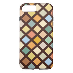 Bold Colourful Diamond Pattrn iPhone 8 Plus/7 Plus Case