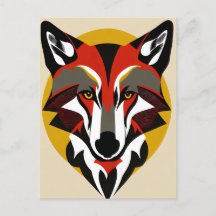 Bold Colourful Fox