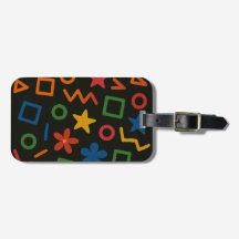 Bold Colourful Star Geometric Abstract Shapes 