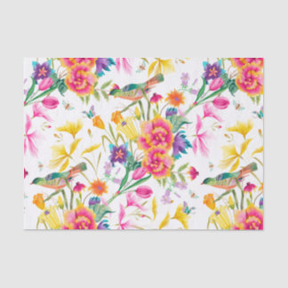 Bold Colourful Summer Pattern Tissue Paper