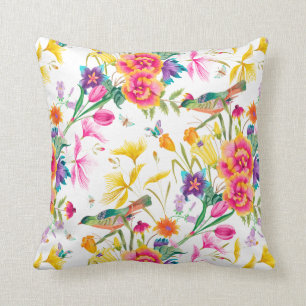 Bold Colourful Summer Print Cushion