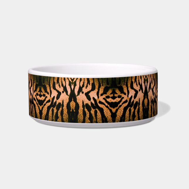 Bold Colourized Tiger Print - Multiple Colours Bowl (Front)