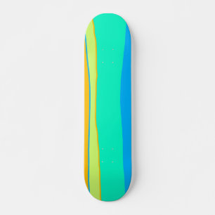 Bold colours design Skateboard