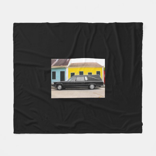 Bold Comfort. Bold Statement DTR Fleece Blanket (Front (Horizontal))