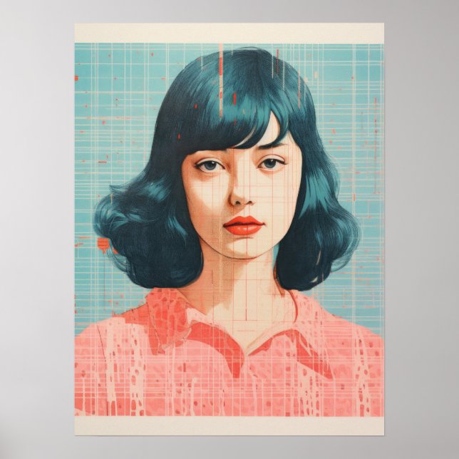 Bold Contrast: A Symphony of Style and Colour Poster (Front)