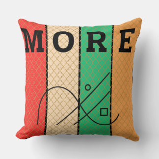 Bold Contrast & Geometry Cushion