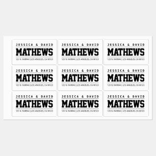 Bold Creative Stylish Black & White Waterproof