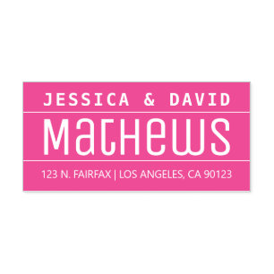 Bold Creative Stylish Self-inking Stamp