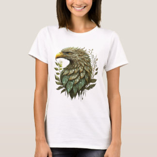 Bold Crystal Eagle Emblem T-Shirt