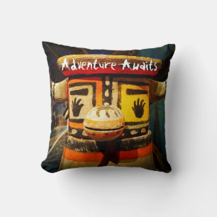Bold Cute Kachina Doll Photo Adventure Awaits Cushion