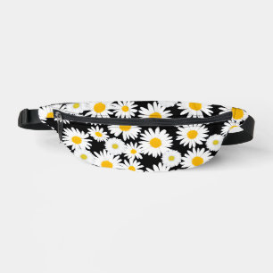 Bold Daisy Bloom Pattern Bum Bags