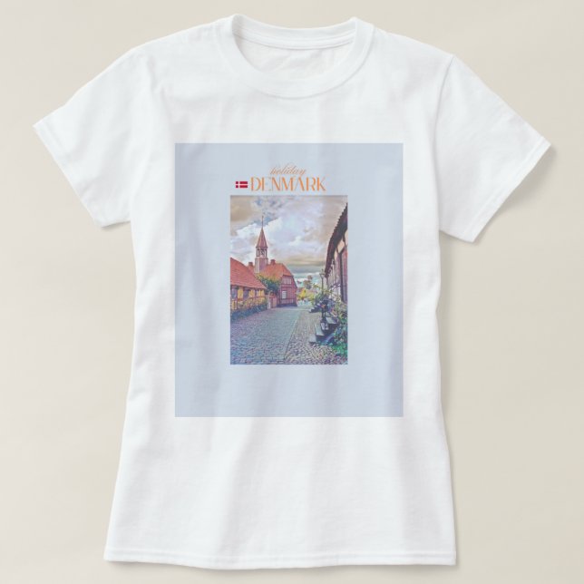 Bold Denmark Design  T-Shirt (Design Front)