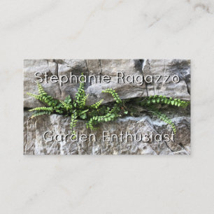 Bold design that bring earth to life business card