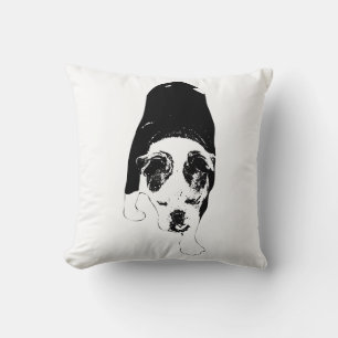 Bold Dog Lines Bring Motion To Any Room Cushion
