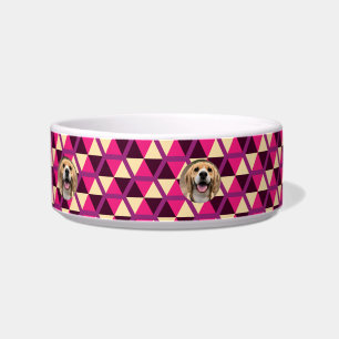 Bold Dog Lover Gift Personalised Pet Accessory Dog Bowl