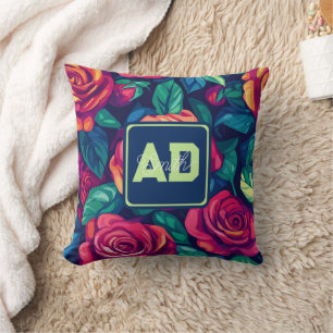 Bold Dorm Decor Rose Keepsake Pillow