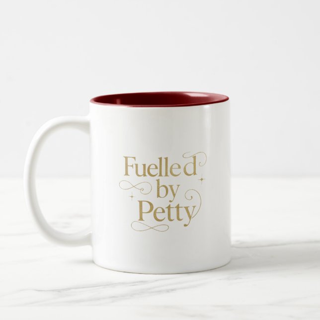 Bold Dual-Sided Coffee Mug for Sass Lovers (Left)
