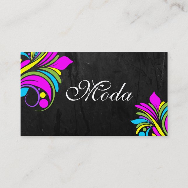 Bold Elegant Business Cards (Front)