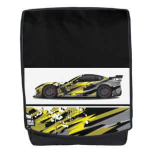 Bold Face Backpack-Sports Car Backpack