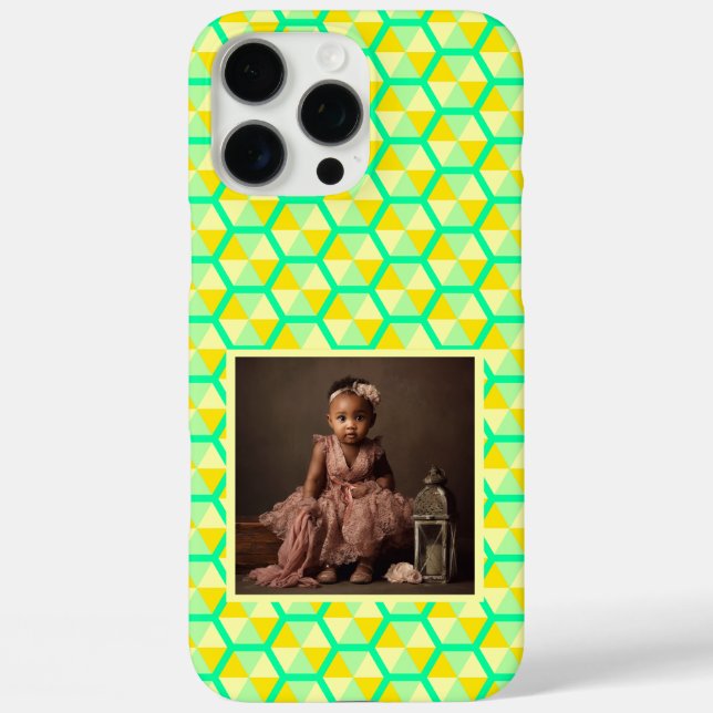 Bold Father'S Day Gifts Hexagon Pattern  Case-Mate iPhone Case (Back)