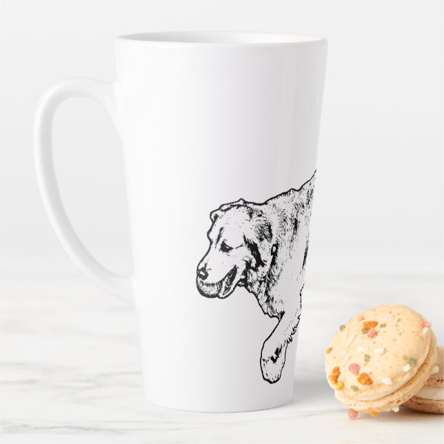 Bold Fetch Lines – Autumn Mug (In Situ)