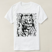 Bold & Fierce Tiger T-Shirt – Hand-Drawn Exclusive