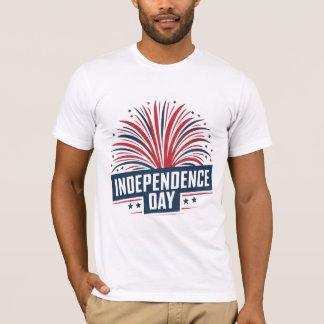 Bold Fireworks Display Independence Day T-Shirt