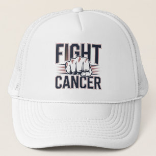 Bold Fist Graphic for Cancer Warriors Trucker Hat