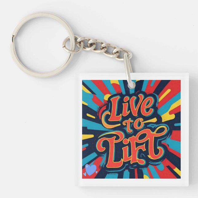 "Bold Fitness Journey" Key Ring (Front)