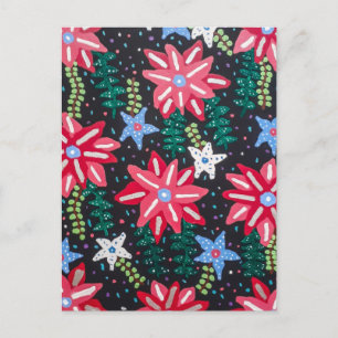 Bold Floral Arrangement  Postcard