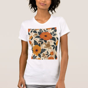 Bold Floral Geometry Women's T-Shirt