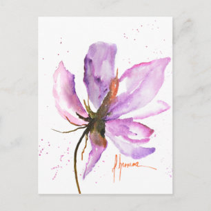 Bold Floral IV Postcard