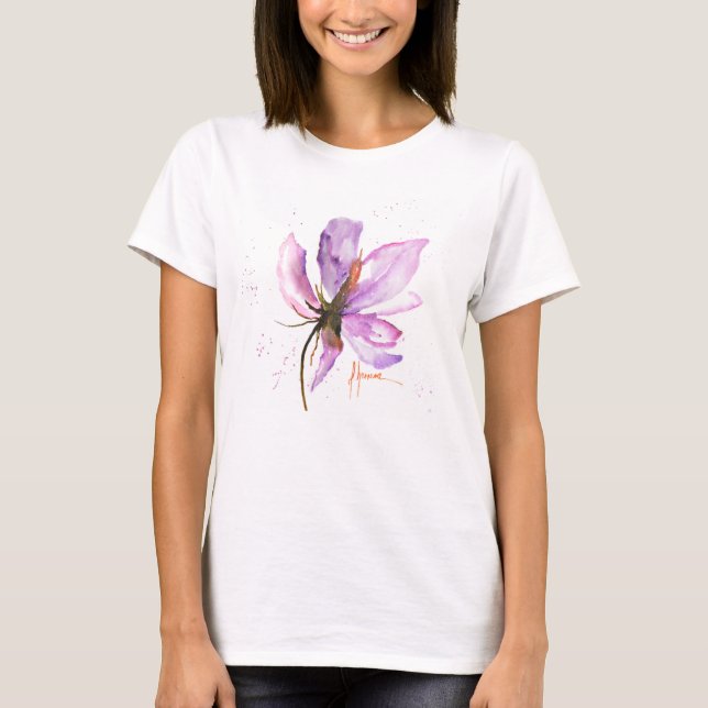 Bold Floral IV T-Shirt (Front)