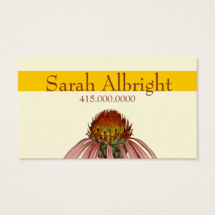 Bold Flower Profile Card