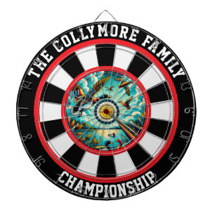 Bold Flying Ducks Target Design Dartboard