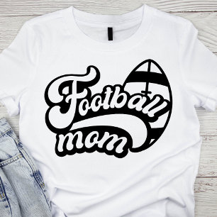 Bold Football Mum T-Shirt