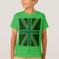 Bold Forest Green Union Jack