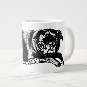 Bold Form, Cozy Reflections Large Coffee Mug