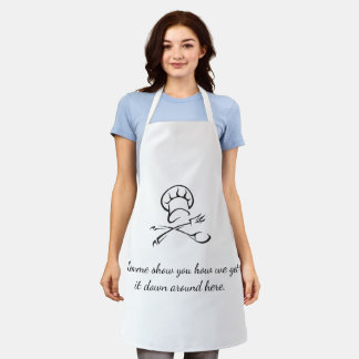 Bold & Funny Chef Apron