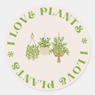 Bold Gardening Sticker botanical vibes