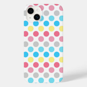 Bold Genderflux Pride Flag Colours Polkadots Case-Mate iPhone 14 Plus Case
