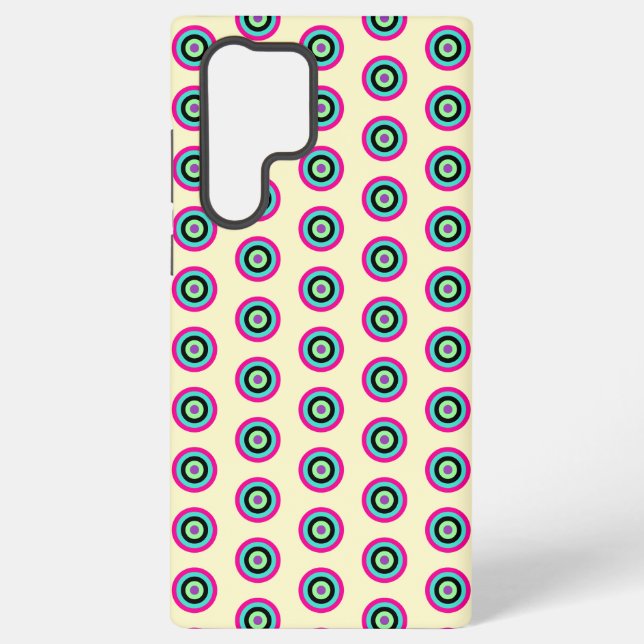 Bold Geometric Circle Case for Galaxy S22 Ultra (Back)